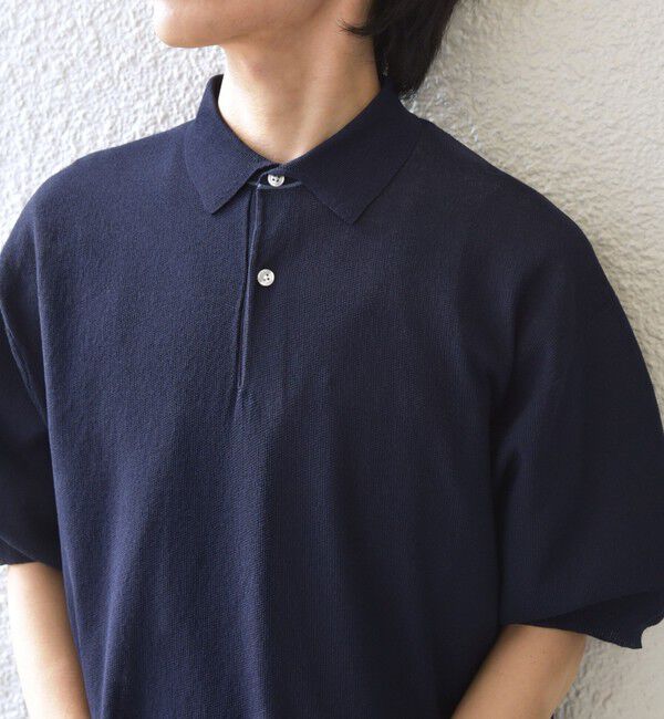 SHIPS any「SHIPS any:〈手洗い可能〉TEXBRID(R) ドライタッチ サマー ニット ポロシャツ◆」|ポロシャツ|