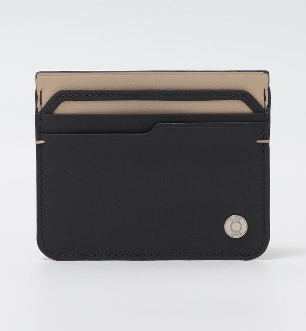 SHIPS「SHIPS: コンパクト カード ケース」|名刺入れ・カードケース|ブラック