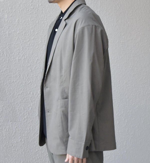 SHIPS any「【WEB限定】SHIPS any: ハイブリッドリネン リラックス テーラード ジャケット (セットアップ対応)26SS◆」|テーラードジャケット|