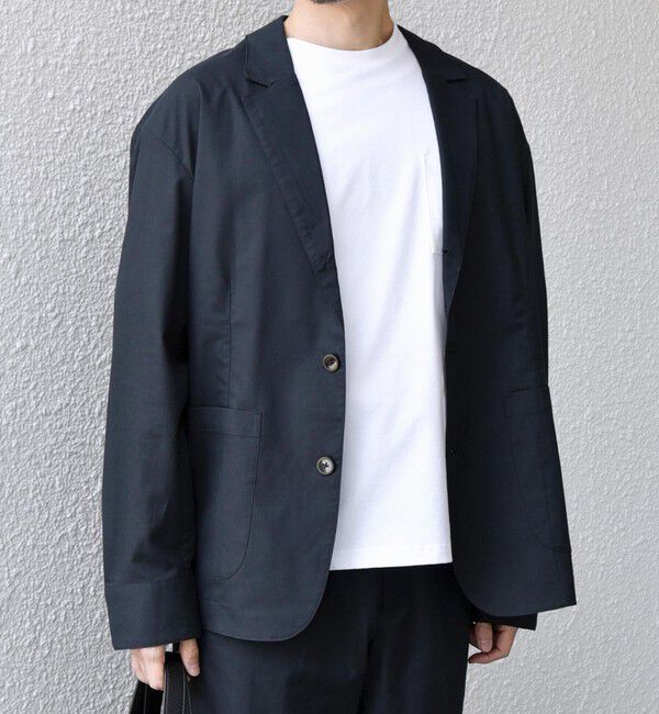 SHIPS any「【WEB限定】SHIPS any: ハイブリッドリネン リラックス テーラード ジャケット (セットアップ対応)26SS◆」|テーラードジャケット|