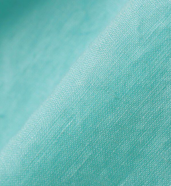 SHIPS Colors 「《予約》SHIPS Colors:〈洗濯機可能〉ユーロリネン ボクシー パフスリーブ シャツ◆」|シャツ・ブラウス|