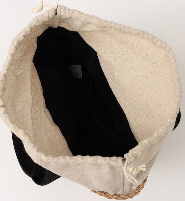 quaranciel「《予約》quaranciel: バイカラー テープハンドル ペーパー トート バッグ」|トートバッグ|