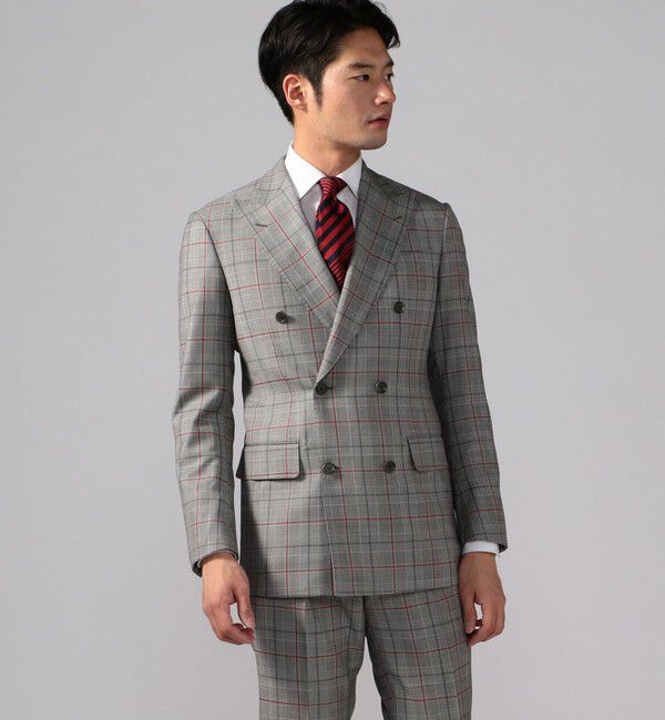 TOMORROWLAND MENS「Super100'sウール 6Bダブルブレストスーツ DORMEUIL AMADEUS 365」|スーツ|