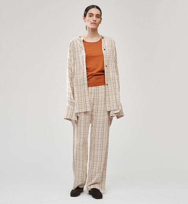 DES PRES「ライトビスコースコーデュロイ タックストレートパンツ」|その他|