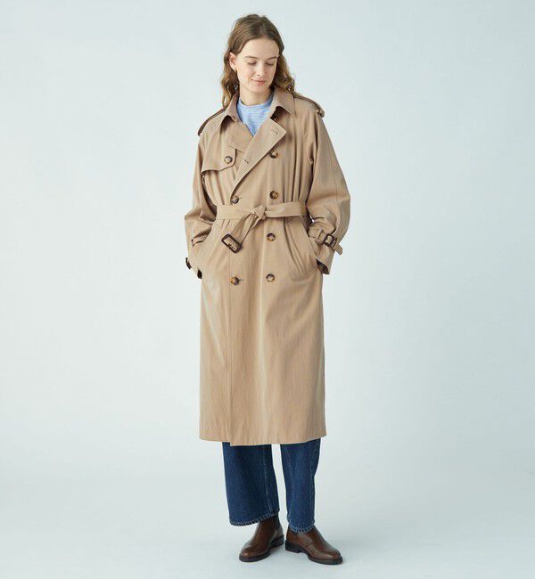 MACPHEE「シャンブレーツイル トレンチコート」|トレンチコート|