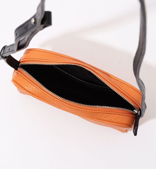 TOMORROWLAND GOODS「TOMORROWLAND シュリンクレザー ミニショルダーバッグ」|ショルダー・メッセンジャー|