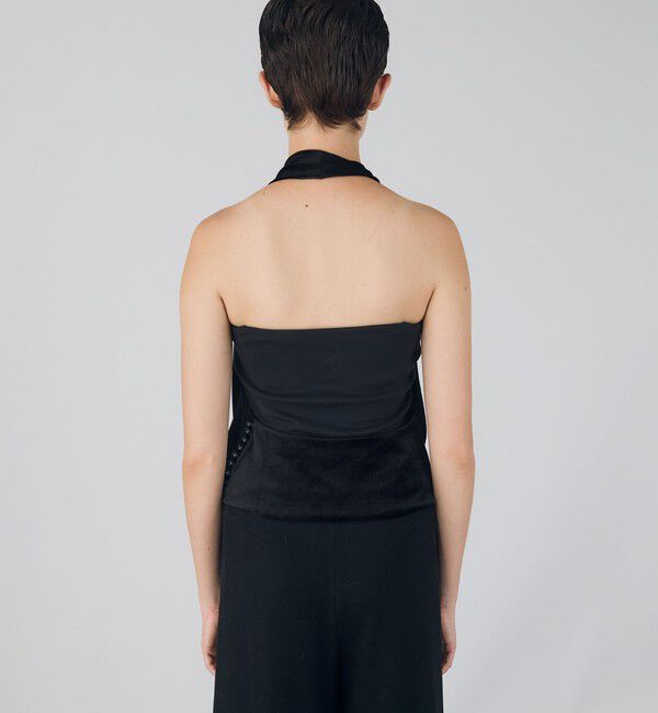 DES PRES「モイストベロア ジレ」|ベスト・ジレ|