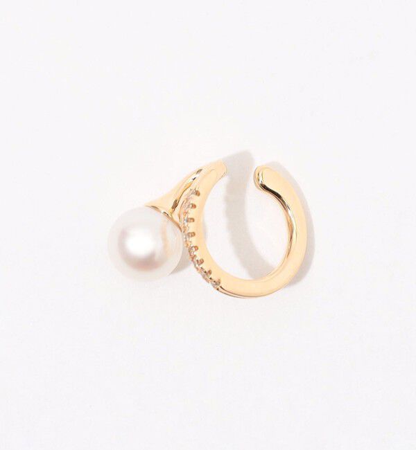 TOMORROWLAND GOODS「Hirotaka Diamond Akoya Pearl イヤーカフ」|イヤーカフ|