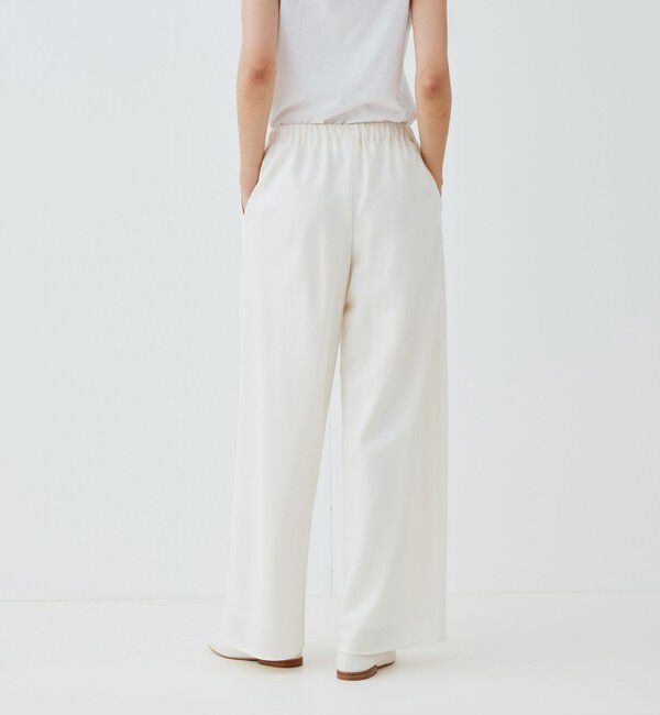 GALERIE VIE「ウォッシャブルギャバジン イージーセミワイドパンツ」|その他|