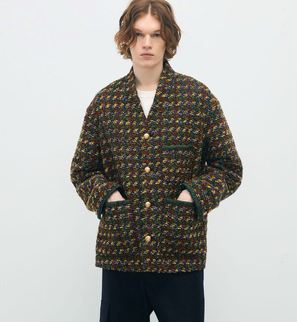 CABaN「CABaN LADY JANE ノーカラージャケット」|ノーカラージャケット|