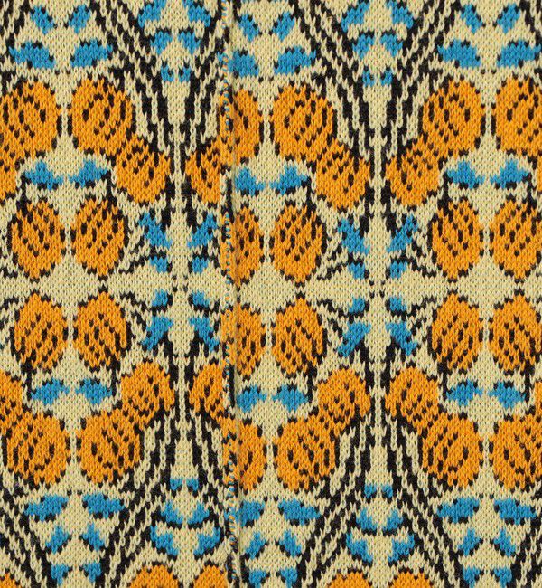 CABaN「コットンカシミヤストレッチ ジャカードプリントニットパンツ」|その他|