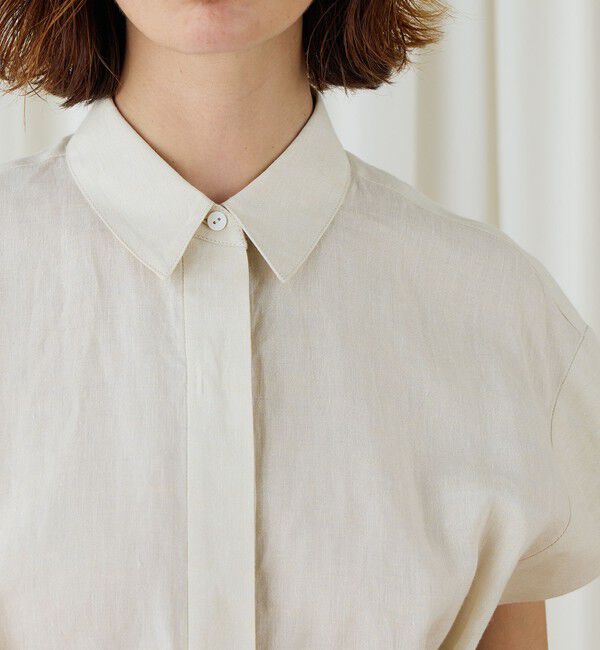 DES PRES「スパークリネン　ボクシーブラウス」|シャツ・ブラウス|