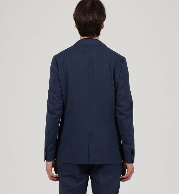 TOMORROWLAND MENS「Super120'sウールポリエステル シングルブレステッド2Bジャケット」|テーラードジャケット|