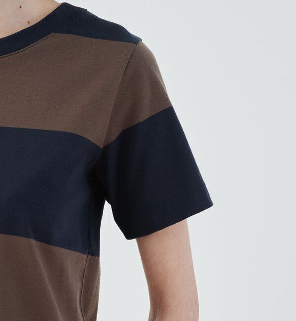 GALERIE VIE「ファインコットン クルーネックTシャツ」|Tシャツ・カットソー|