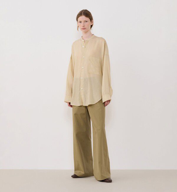 GALERIE VIE「モイストコットン セミワイドパンツ」|その他|