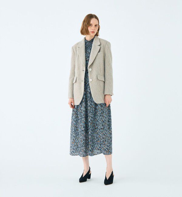 Ballsey「ライトアルパカシャギー テーラードジャケット」|テーラードジャケット|