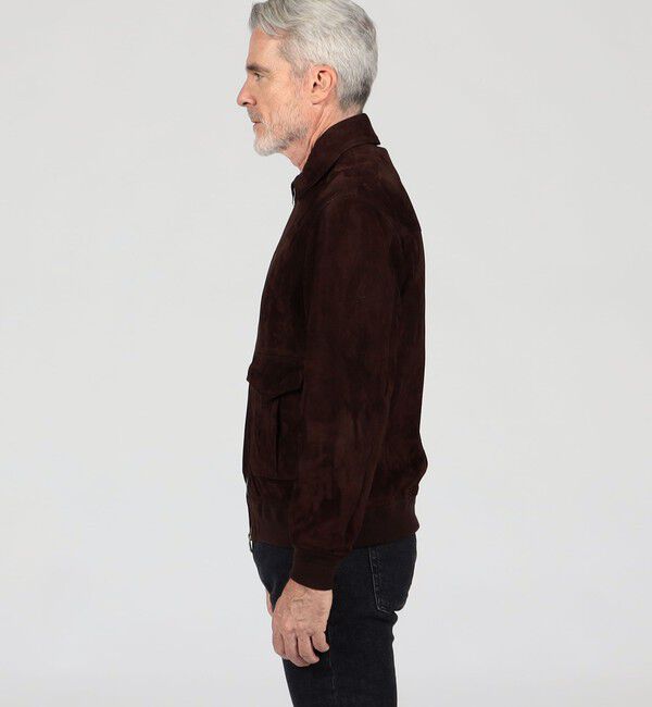 TOMORROWLAND MENS「【別注】EMMETI AKRON ラムレザー スエードブルゾン」|ブルゾン・スタジャン|