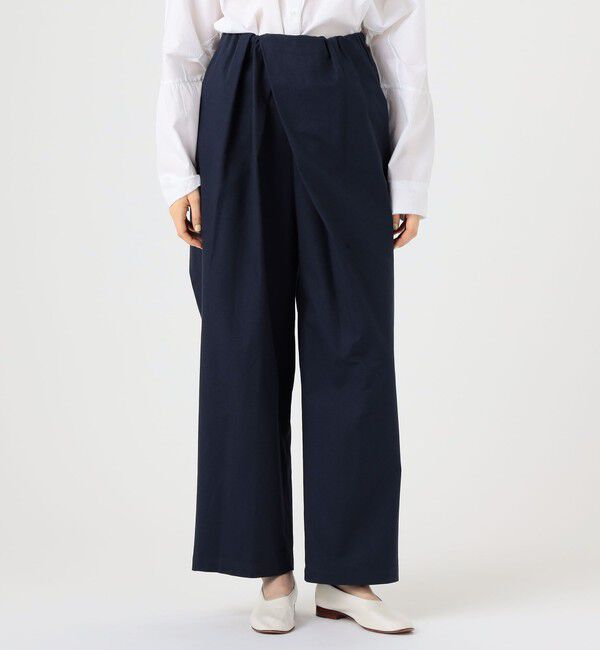 GALERIE VIE「ノンマーセライズドコットン アシンメトリーパンツ」|その他|