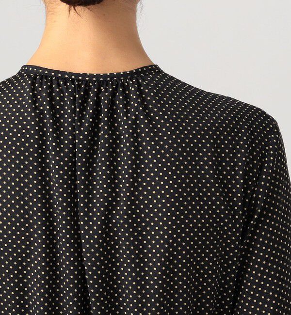 Ballsey「ミニドットプリント ティアードワンピース」|ワンピース|