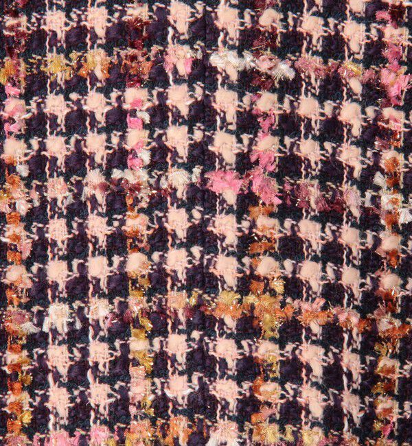 Ballsey「フィルムヤーンツイード コクーンコート」|ノーカラーコート|