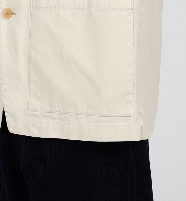 TOMORROWLAND MENS「60/3 コットンオックスフォード 4Bブルゾン」|ブルゾン・スタジャン|