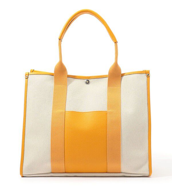 TOMORROWLAND GOODS「【別注】FRANCOIS RENIER キャンバストートバッグ」|トートバッグ|25 イエロー