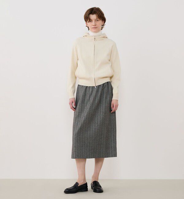 GALERIE VIE「ライトフラノストレッチ イージースカート」|スカート|