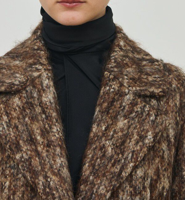 DES PRES「モヘヤレオパード ジャコット」|チェスターコート|