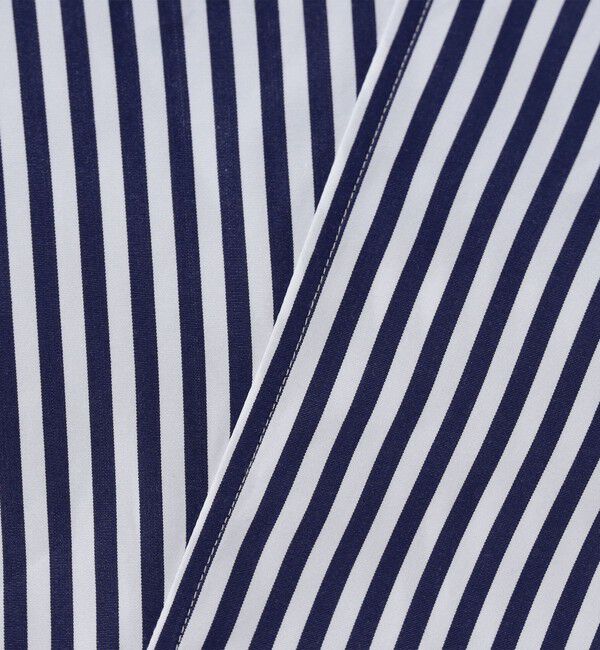 CABaN「コットン ロンドンストライプ ボリュームシャツ」|シャツ・ブラウス|