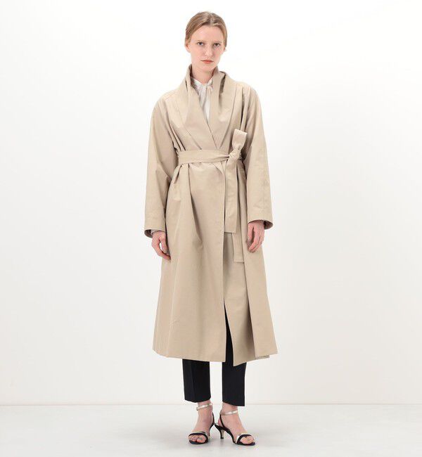 TOMORROWLAND collection「スムースクロス ベルテッドガウンコート」|その他|