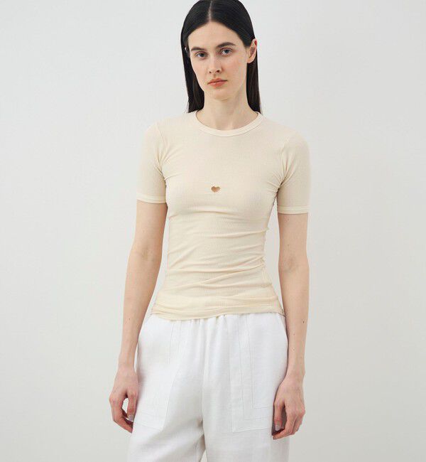 TOMORROWLAND BUYING WEAR「BASERANGE HEART SHORT SLEEVE」|Tシャツ・カットソー|