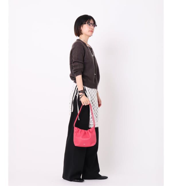 「【blancle/ ブランクレ】S.LEATHER Mini wrinkles tote」|トートバッグ|