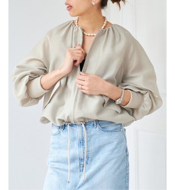 IENA「シアーノーカラーブルゾン」|その他|