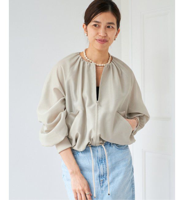 IENA「シアーノーカラーブルゾン」|その他|