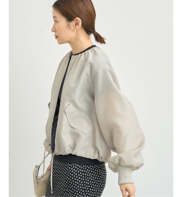 IENA「シアーノーカラーブルゾン」|その他|