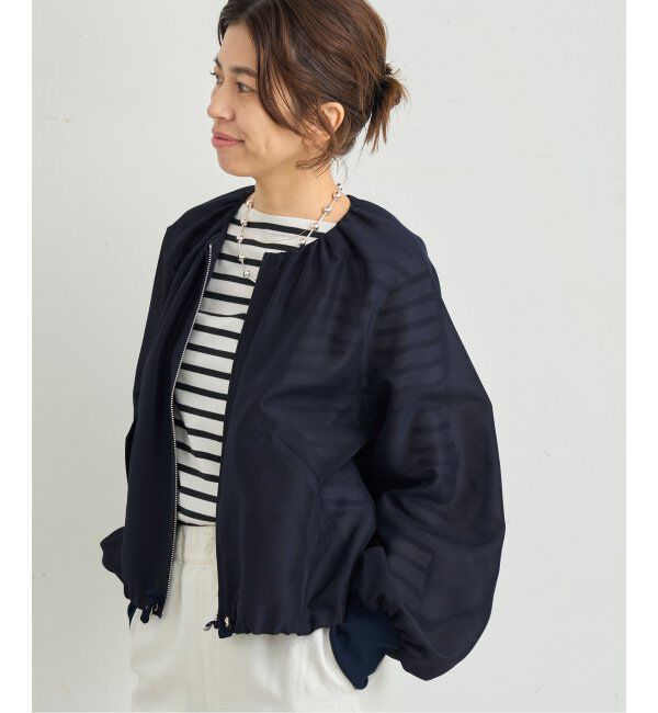 IENA「シアーノーカラーブルゾン」|その他|