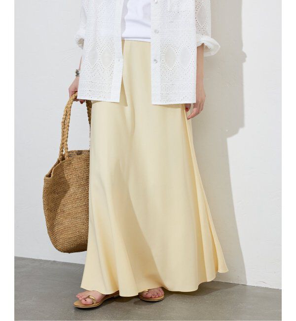 SLOBE IENA「《追加》フィブリルマーメイド フレアスカート」|スカート|