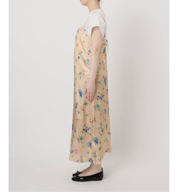 IENA LA BOUCLE「IENA LA BOUCLE ボタニカルプリントキャミソールドレス」|ワンピース|