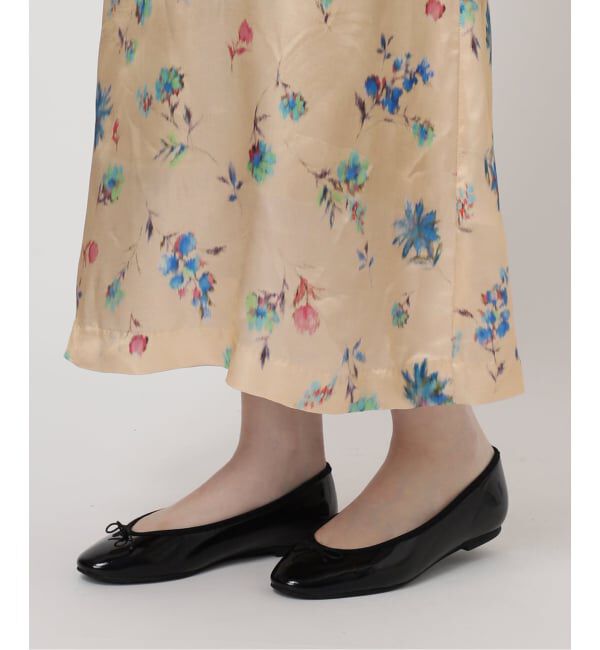 IENA LA BOUCLE「IENA LA BOUCLE ボタニカルプリントキャミソールドレス」|ワンピース|