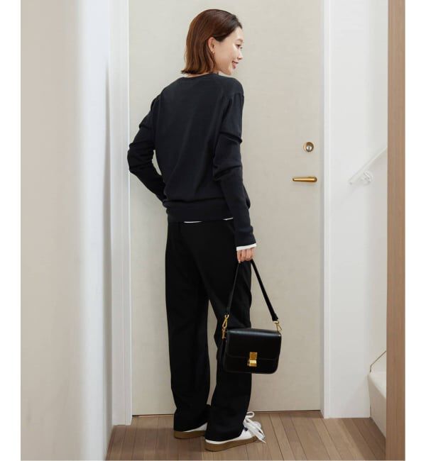 SLOBE IENA「《吸湿発熱/WEBのみ4サイズ展開/追加》CIRCULATE WARM パンツ」|スラックス|