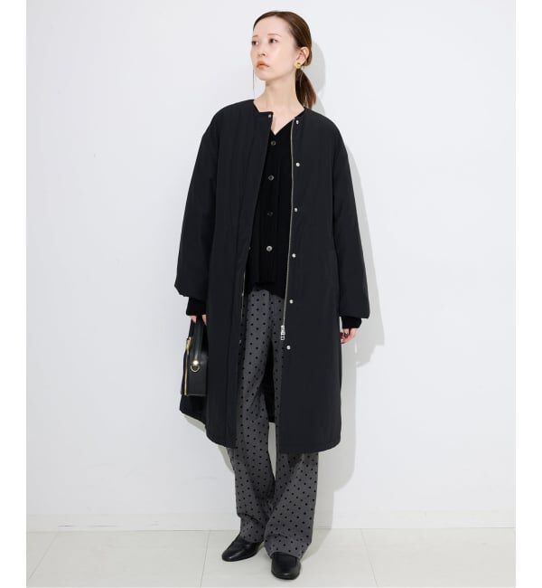 SLOBE IENA「《吸湿発熱/WEBのみ4サイズ展開/追加》CIRCULATE WARM パンツ」|スラックス|