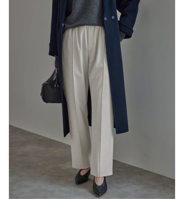 SLOBE IENA「《吸湿発熱/WEBのみ4サイズ展開/追加》CIRCULATE WARM パンツ」|スラックス|