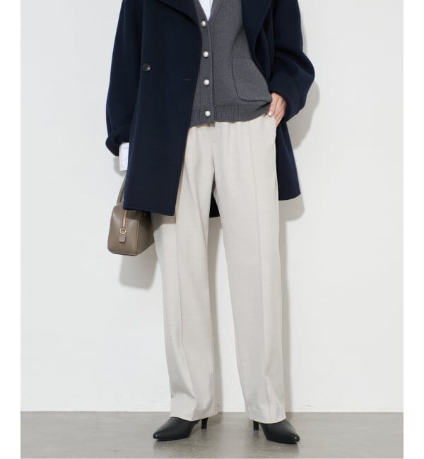 SLOBE IENA「《吸湿発熱/WEBのみ4サイズ展開/追加》CIRCULATE WARM パンツ」|スラックス|