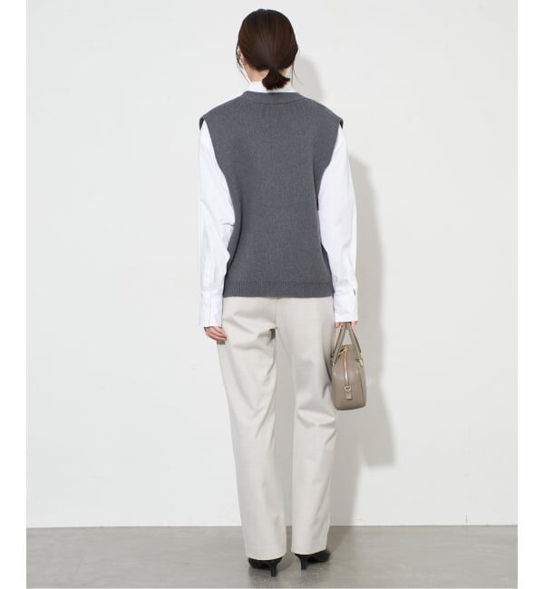 SLOBE IENA「《吸湿発熱/WEBのみ4サイズ展開/追加》CIRCULATE WARM パンツ」|スラックス|