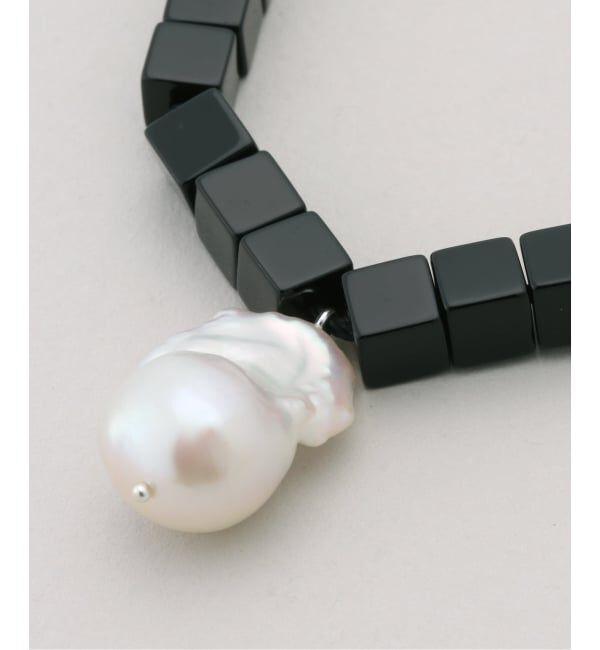 IENA「Rieuk/リューク Baroque pearl onyx nl ネックレス NC59-S」|ネックレス|