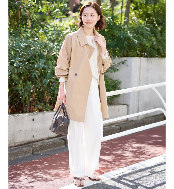 SLOBE IENA「《追加予約》リネン混畦ニット」|ニット・セーター|