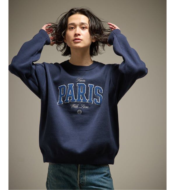 Paris Saint-Germain「【Paris Saint-Germain 】JP ChenilleSweat From Paris With Love」|ニット・セーター|
