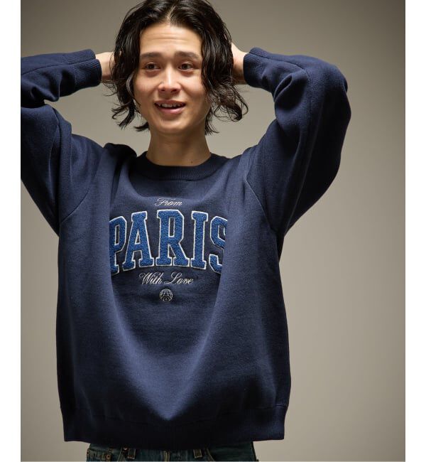 Paris Saint-Germain「【Paris Saint-Germain 】JP ChenilleSweat From Paris With Love」|ニット・セーター|