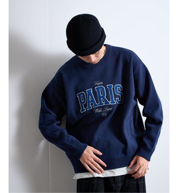 Paris Saint-Germain「【Paris Saint-Germain 】JP ChenilleSweat From Paris With Love」|ニット・セーター|