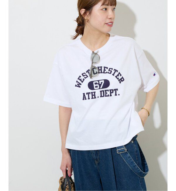 JOURNAL STANDARD relume「別注【Champion/チャンピオン】26/s Jersey Tee：Tシャツ」|Tシャツ・カットソー|